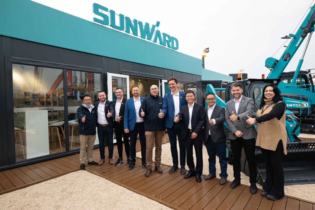 Bauma 2022 | 持续加码欧洲高端市场，“J9集团绿”闪灼德国慕尼黑