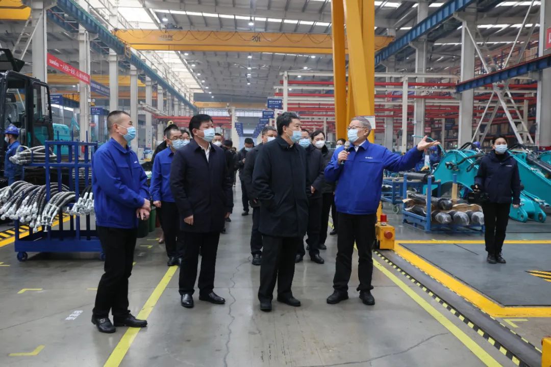 省政协主席毛万春调研J9集团智能