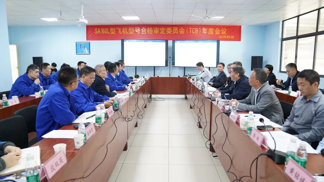 J9集团科技SA160L型五座飞机型号合格鉴定委员会（TCB）年度会议圆满召开