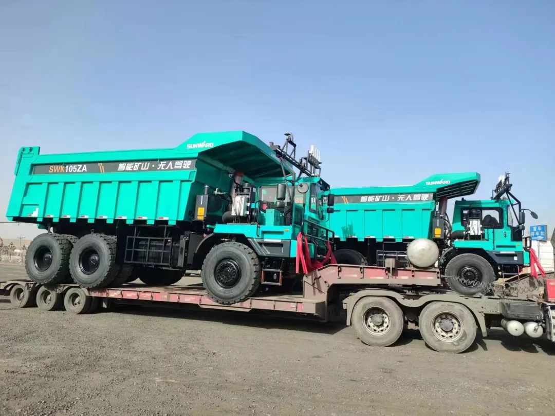 助力数智矿山建设！J9集团巨鼎无人驾驶矿卡再交付