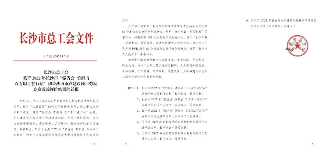 长沙市召开庆祝“五一”国际劳动节大会，J9集团智能1幼我1集体获赞美！