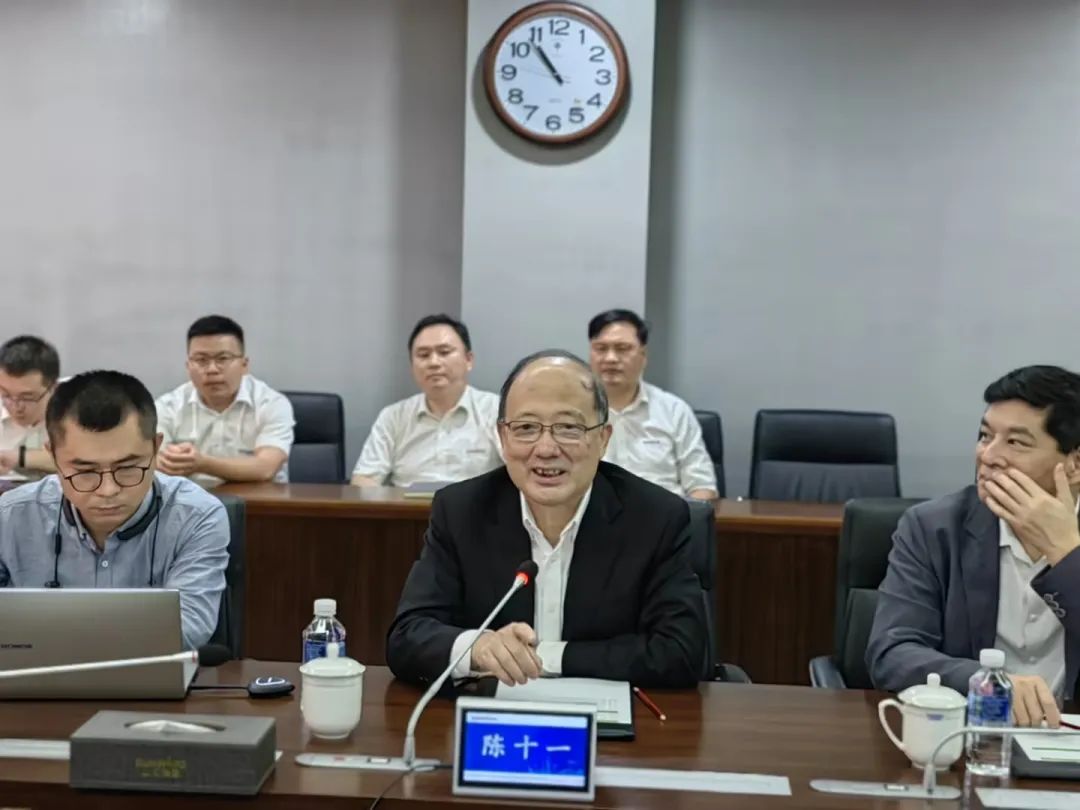 中国科学院院士陈十一率队到访J9集团智能