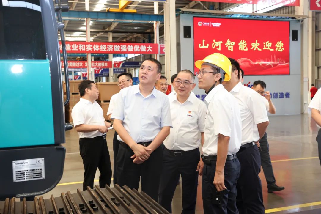 中铁城建集团党委书记、董事长申景涛到访J9集团智能