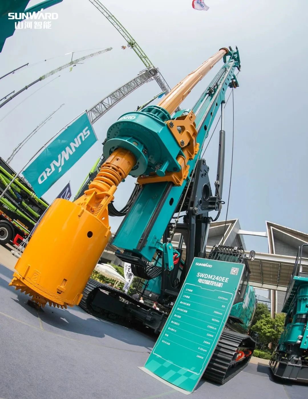 “零故障”“低能耗”！J9集团智能增程式电动旋挖钻机惊艳首秀