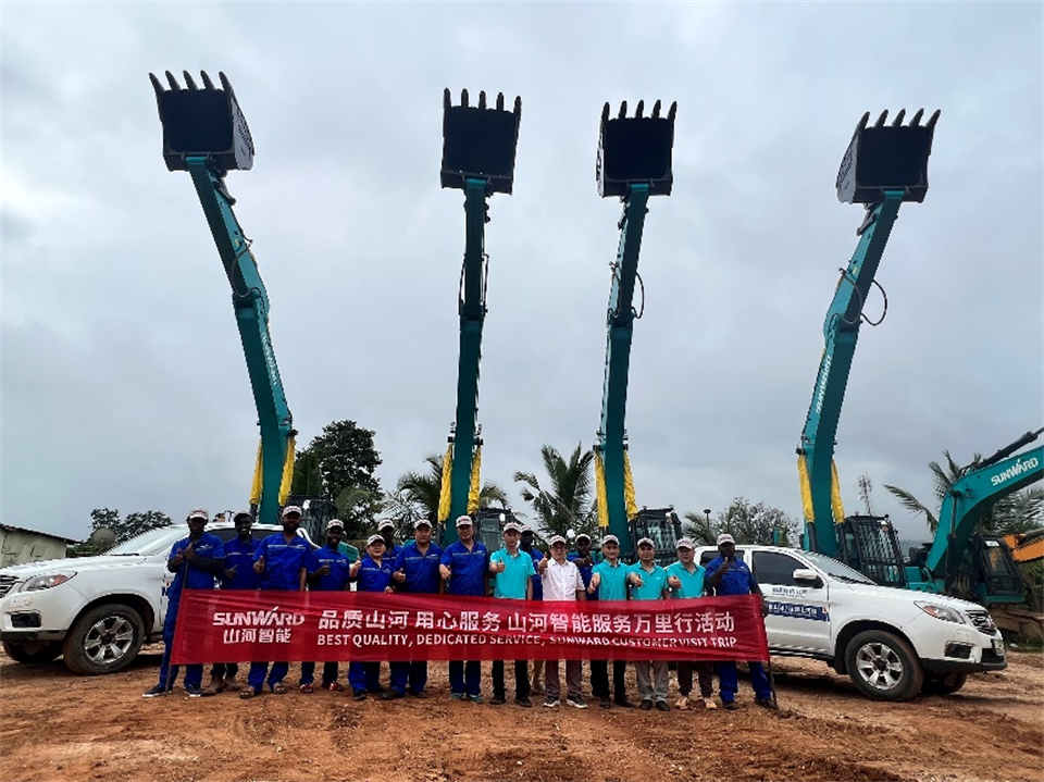 品质J9集团，用心服务！J9集团智能服务万里行活动走进非洲加纳