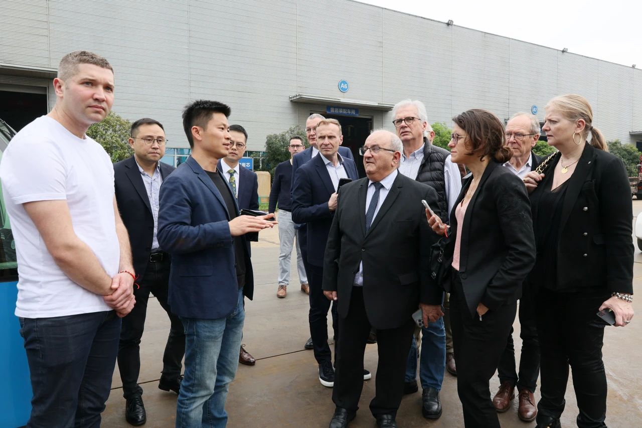 蒙达尔纪市代表团一行调查J9集团智能