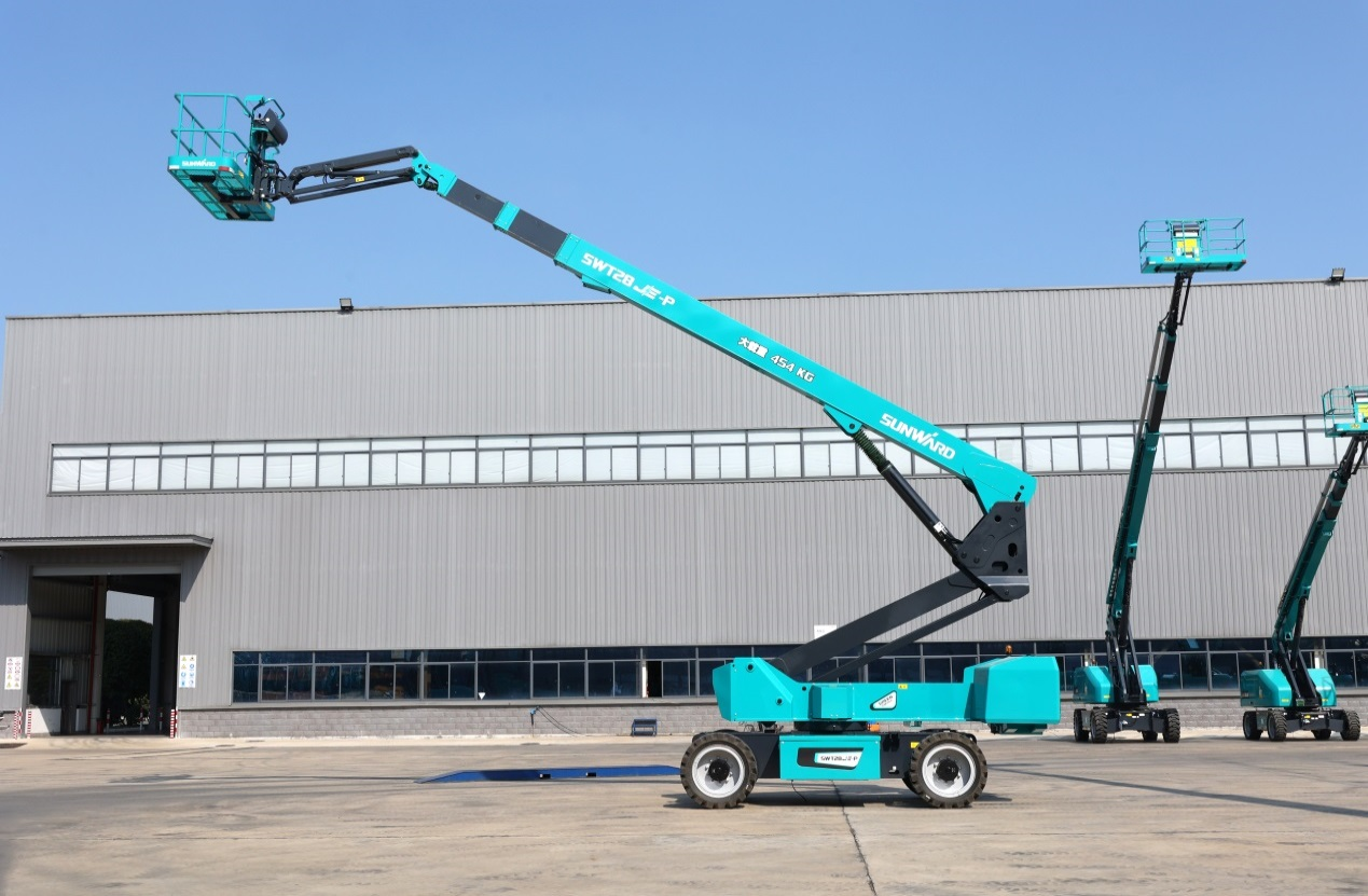 高靠得住、高安全、高机能！J9集团智能新一代P系列电动臂式高空作业平台成功下线