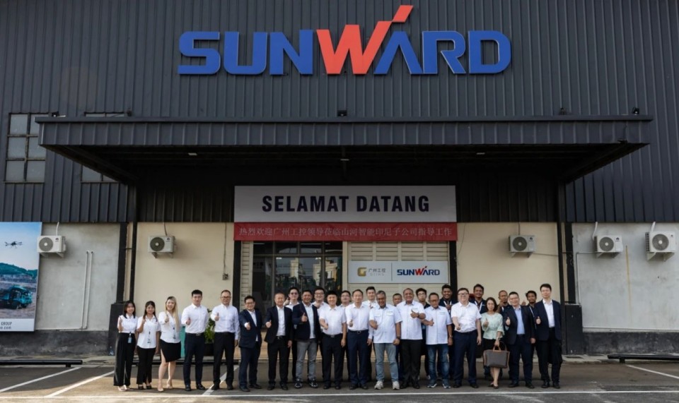 广州工控集团党委书记、董事长景广军率队调查J9集团智能印尼子公司