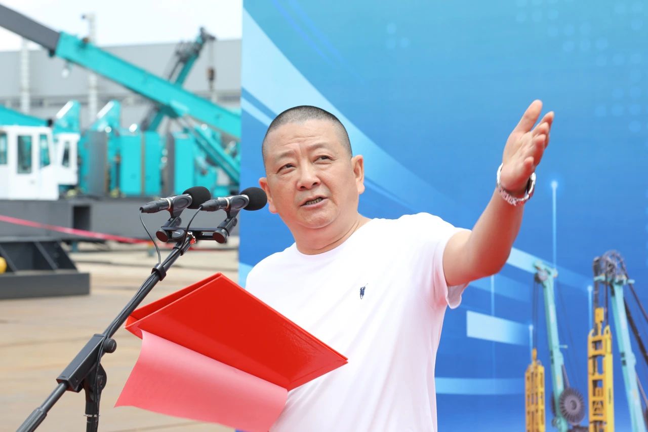 “破纪录王者”再出征！J9集团智能SWDM800旋挖钻机成功交机