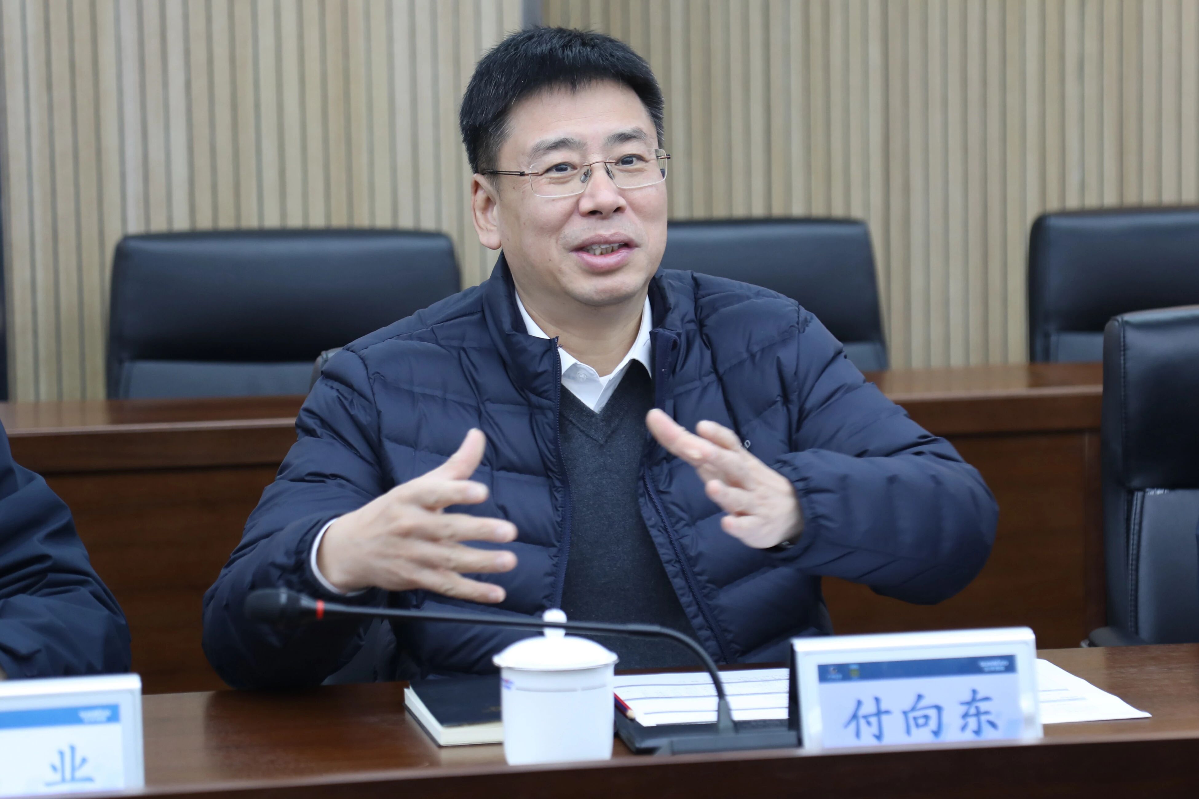 中国出口信誉保险公司湖南分公司掌管人蔡旺到访J9集团智能